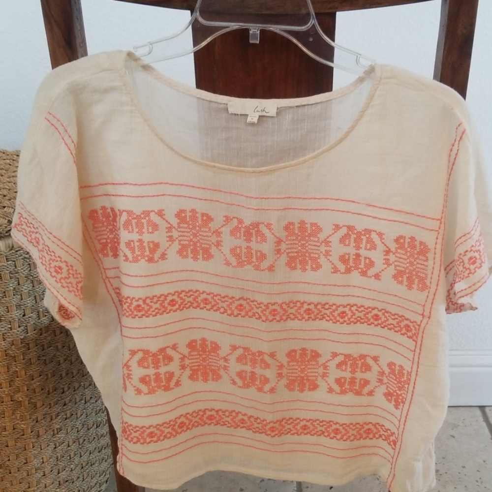 Lush rayon top